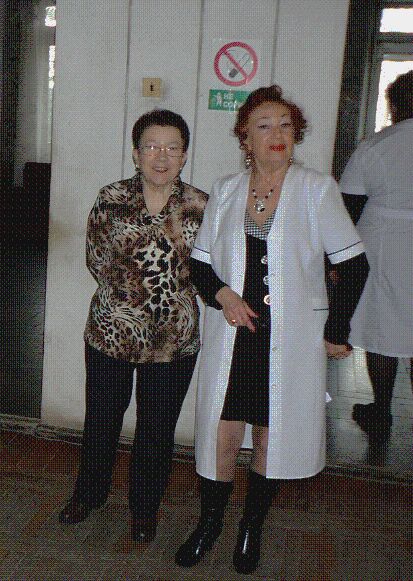 dr. Orlova (vpravo) s dr. Partykovou